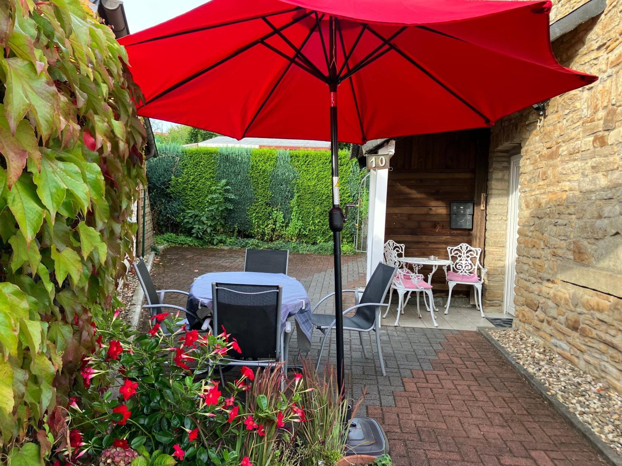 Ferienwohnung Im Gruenen Mit Terrasse Wf 헤어데케 외부 사진